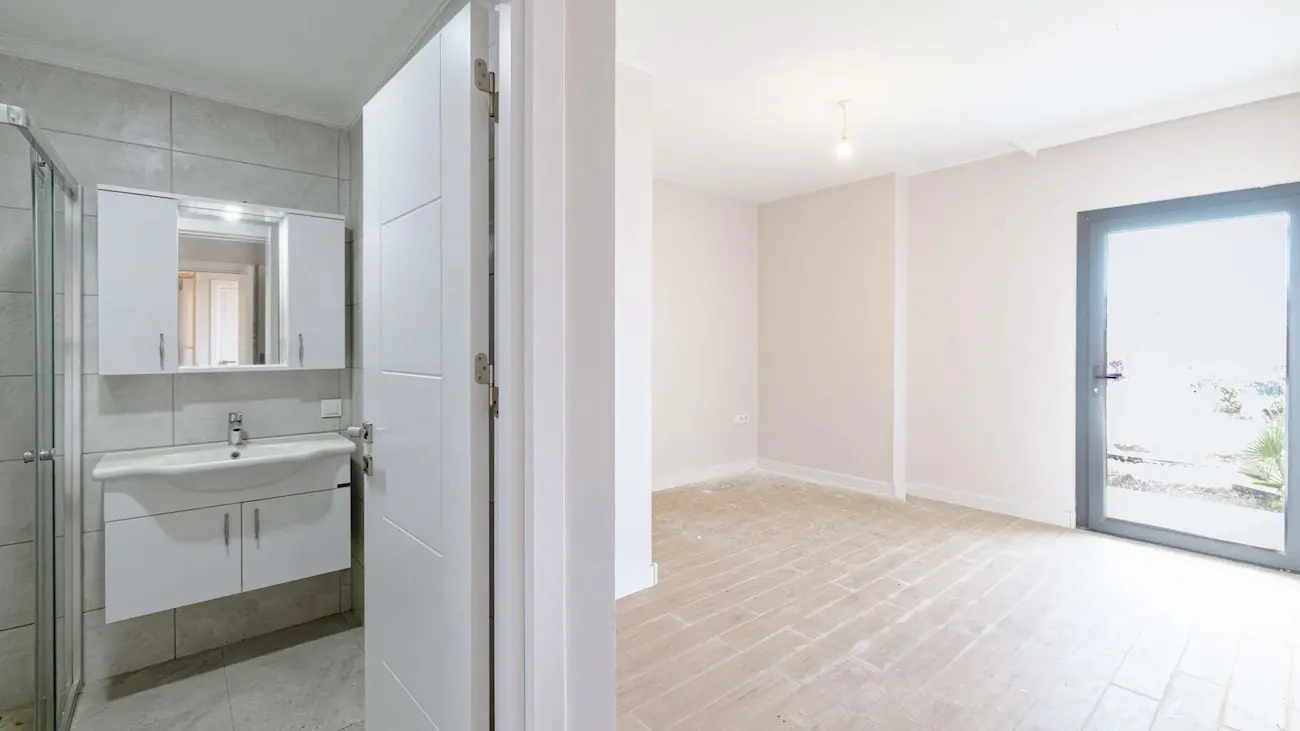 Bathroom and room